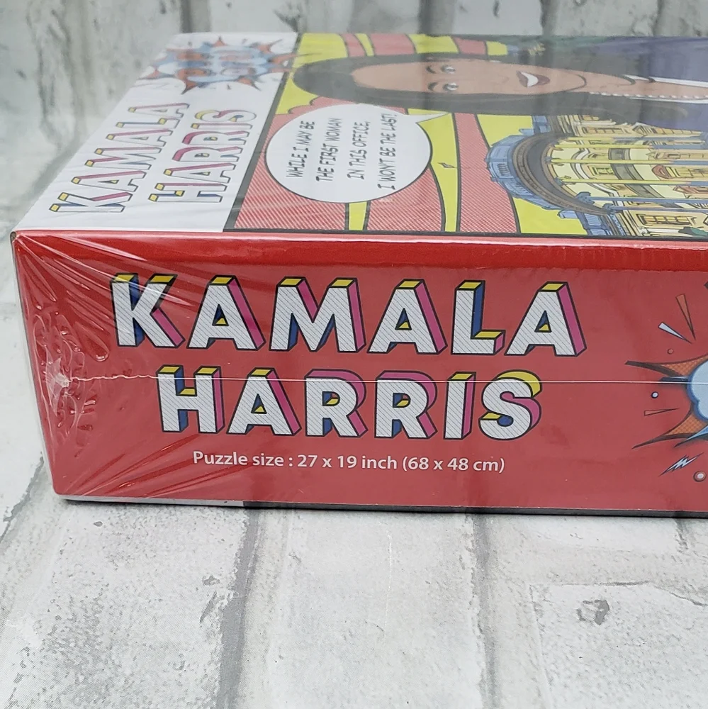 1000 Piece Puzzle Commemorative Puzzle-Kamala Harris - Picture 4 of 4